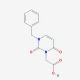 (3-benzyl-2,6-dioxo-3,6-dihydropyrimidin-1(2H)-yl)acetic acid - chemical structure image