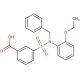 3-{[benzyl(2-ethoxyphenyl)amino]sulfonyl}benzoic acid - chemical structure image