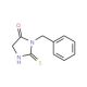 3-benzyl-2-mercapto-3,5-dihydro-4H-imidazol-4-one - chemical structure image