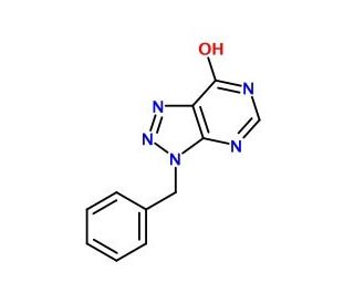 3-Benzyl-3H-[1,2,3]triazolo[4,5-d]pyrimidin-7-ol (CAS 21324-31-2) - chemical structure image