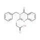 (3-Benzyl-4-oxo-3,4-dihydro-quinazolin-2-ylsulfanyl)-acetic acid - chemical structure image