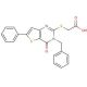 [(3-benzyl-4-oxo-6-phenyl-3,4-dihydrothieno[3,2-d]pyrimidin-2-yl)thio]acetic acid - chemical structure image