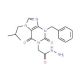 (3-Benzyl-7-isobutyl-2,6-dioxo-2,3,6,7-tetrahydro-purin-1-yl)-acetic acid hydrazide - chemical structure image