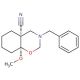 3-benzyl-8a-methoxy-octahydro-2H-1,3-benzoxazine-4a-carbonitrile - chemical structure image