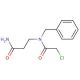 3-[benzyl(chloroacetyl)amino]propanamide - chemical structure image