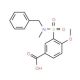 3-(Benzyl-methyl-sulfamoyl)-4-methoxy-benzoic acid - chemical structure image