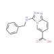 3-(Benzylamino)[1,2,4]triazolo[4,3-a]pyridine-6-carboxylic acid - chemical structure image