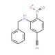 3-(Benzylamino)-4-nitrobenzenecarbonitrile - chemical structure image