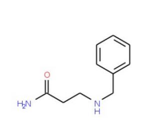 3-(benzylamino)propanamide (CAS 16490-80-5) - chemical structure image