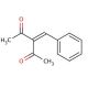 3-Benzylidene-2,4-pentanedione (CAS 4335-90-4) - chemical structure image