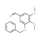3-(benzyloxy)-4,5-dimethoxybenzaldehyde 的分子结构, CAS编号: 57230-04-3 3-(benzyloxy)-4,5-dimethoxybenzaldehyde (CAS 57230-04-3) - chemical structure image