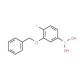 3-Benzyloxy-4-fluorophenylboronic acid (CAS 957034-74-1) - chemical structure image