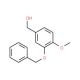 (3-Benzyloxy-4-methoxy-phenyl)-methanol (CAS 1860-60-2) - chemical structure image