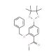 3-Benzyloxy-4-methoxycarbonylphenylboronic acid, pinacol ester (CAS 1073355-16-4) - chemical structure image