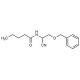 3-Benzyloxy-α-(N-butyryl)-aminopropionitrile (CAS 679412-75-0) - chemical structure image