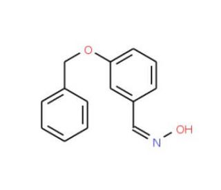 3-(benzyloxy)benzaldehyde oxime - chemical structure image