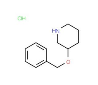 3-(Benzyloxy)piperidine hydrochloride - chemical structure image