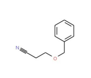 3-(benzyloxy)propanenitrile (CAS 6328-48-9) - chemical structure image