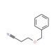 3-(benzyloxy)propanenitrile (CAS 6328-48-9) - chemical structure image