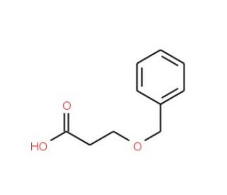 3-(benzyloxy)propanoic acid (CAS 27912-85-2) - chemical structure image