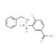 3-Benzylsulfamoyl-4-chloro-benzoic acid - chemical structure image