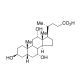 3β-Cholic Acid (CAS 3338-16-7) - chemical structure image