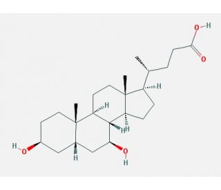 3β-Ursodeoxycholic Acid (CAS 78919-26-3) - chemical structure image