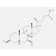 3β-Ursodeoxycholic Acid 的分子结构, CAS编号: 78919-26-3 3β-Ursodeoxycholic Acid (CAS 78919-26-3) - chemical structure image