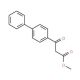 3-Biphenyl-4-yl-3-oxo-propionic acid methyl ester (CAS 56216-10-5) - chemical structure image