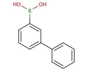 3-Biphenylboronic acid (CAS 5122-95-2) - chemical structure image