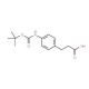 3-(Boc-4-aminophenyl)propionic acid (CAS 149506-05-8) - chemical structure image