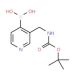 3-(Boc-aminomethyl)pyridine-4-boronic acid (CAS 433969-29-0) - chemical structure image