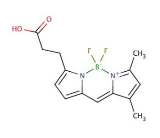3-Bodipy-propanoic Acid (CAS 165599-63-3) - chemical structure image