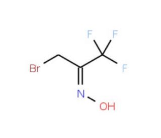 3-Bromo-1,1,1-trifluoroacetone oxime (CAS 117341-57-8) - chemical structure image
