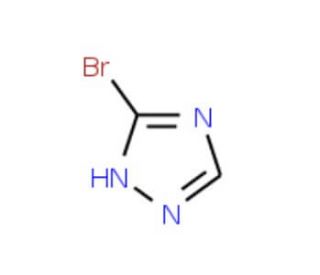 3-Bromo-1H-1,2,4-triazole (CAS 7343-33-1) - chemical structure image