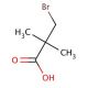 3-Bromo-2,2-dimethylpropionic acid (CAS 2843-17-6) - chemical structure image