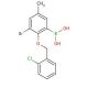 3-Bromo-2-(2'-chlorobenzyloxy)-5-methylphenylboronic acid 的分子结构, CAS编号: 849052-17-1 3-Bromo-2-(2′-chlorobenzyloxy)-5-methylphenylboronic acid (CAS 849052-17-1) - chemical structure image