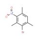 3-Bromo-2,4,6-trimethylnitrobenzene (CAS 90561-85-6) - chemical structure image