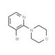 3-Bromo-2-(4-morpholino)pyridine (CAS 54231-38-8) - chemical structure image