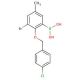 3-Bromo-2-(4'-chlorobenzyloxy)-5-methylphenylboronic acid 的分子结构, CAS编号: 849052-18-2 3-Bromo-2-(4′-chlorobenzyloxy)-5-methylphenylboronic acid (CAS 849052-18-2) - chemical structure image
