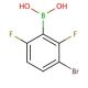 3-Bromo-2,6-difluorophenylboronic acid (CAS 352535-84-3) - chemical structure image