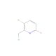 3-Bromo-2-(chloromethyl)-6-fluoropyridine (CAS 1227496-41-4) - chemical structure image