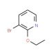 3-Bromo-2-ethoxypyridine (CAS 57883-25-7) - chemical structure image