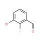 3-Bromo-2-fluorobenzaldehyde (CAS 149947-15-9) - chemical structure image