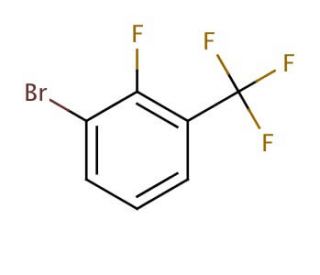3-Bromo-2-fluorobenzotrifluoride (CAS 144584-67-8) - chemical structure image