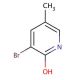 3-Bromo-2-hydroxy-5-methylpyridine (CAS 17282-02-9) - chemical structure image