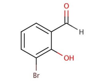 3-Bromo-2-hydroxybenzaldehyde (CAS 1829-34-1) - chemical structure image