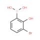 3-Bromo-2-hydroxyphenyl boronic acid (CAS 89488-24-4) - chemical structure image