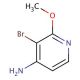 3-Bromo-2-methoxy-4-pyridinamine (CAS 215364-86-6) - chemical structure image