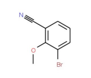 3-Bromo-2-methoxybenzonitrile (CAS 874472-98-7) - chemical structure image